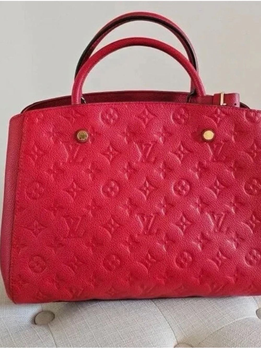 Louis Vuitton Monogram Empreinte Montaigne MM